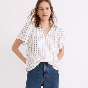 Madewell Tied Tunic Top (size M)